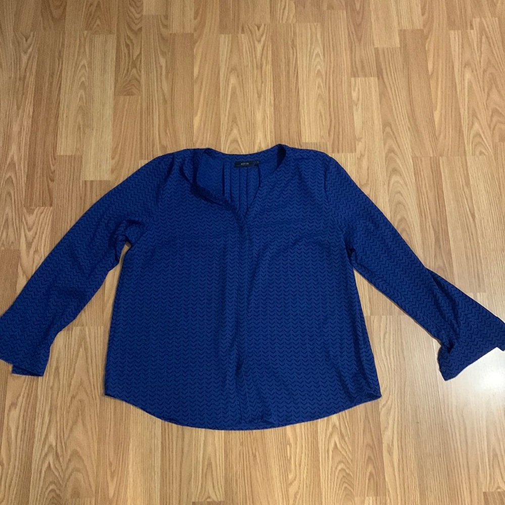 Cobalt blue Apt 9 brand blouse size XL